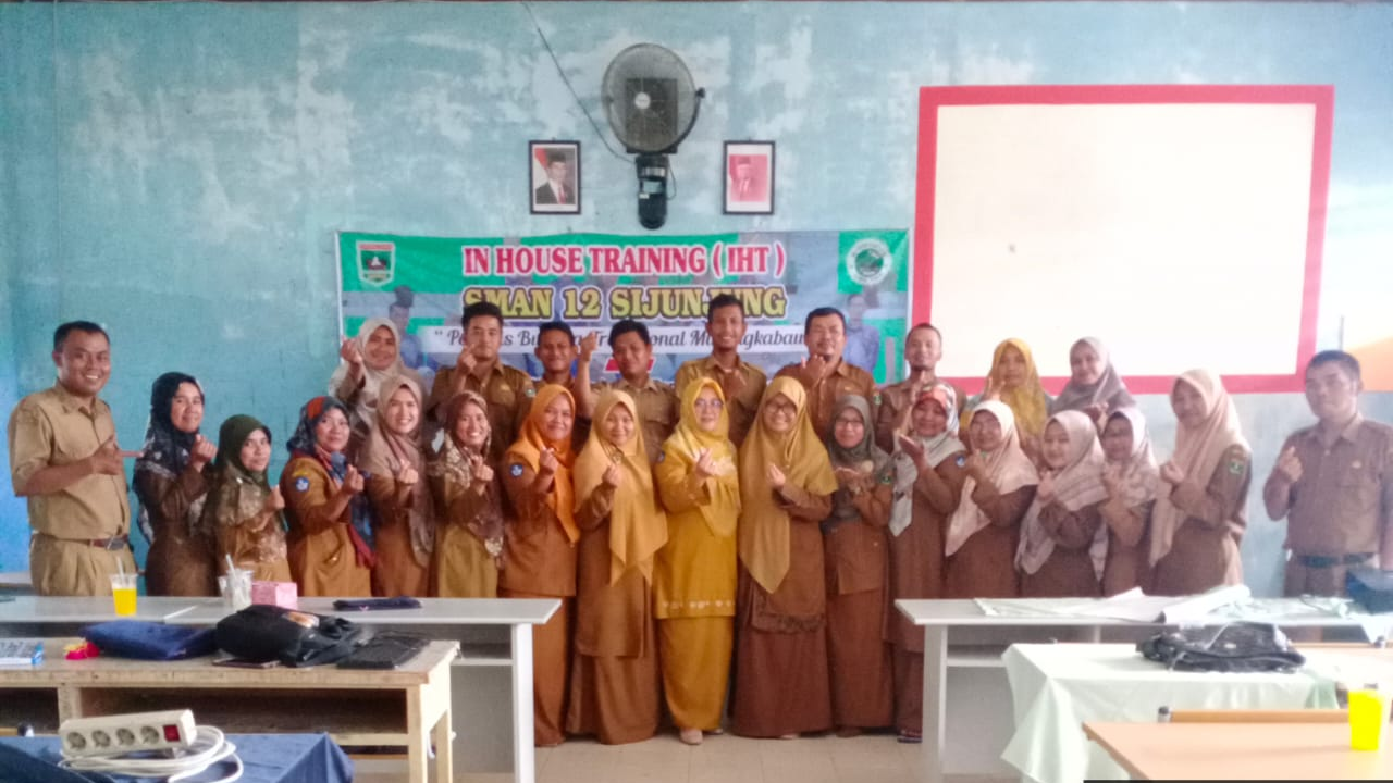In House Training SMAN 12 Sijunjung Tahun 2022